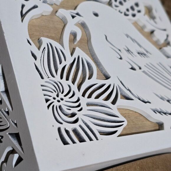 White Decorative Home Accent Set (Rotating Utensil Holder And Nabkins Holder) - Picture 12 of 13